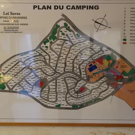 Harbers Zonvakanties Chalets Met Airco Camping Lei Suves Roquebrune Sur Argens Exterior photo
