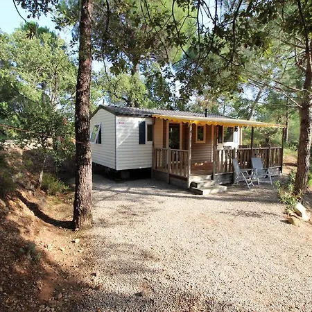 Harbers Zonvakanties Chalets Met Airco Camping Lei Suves Roquebrune Sur Argens Exterior photo