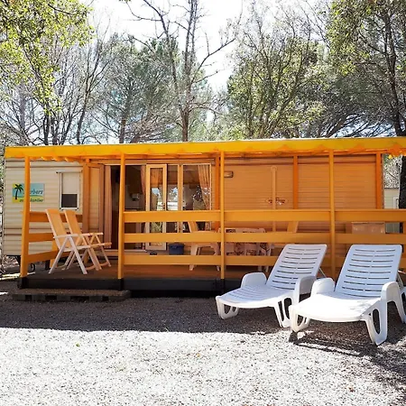Harbers Zonvakanties Chalets Met Airco Camping Lei Suves Roquebrune Sur Argens Exterior photo