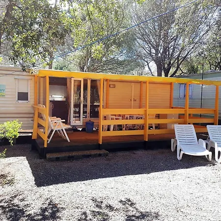 Harbers Zonvakanties Chalets Met Airco Camping Lei Suves Roquebrune Sur Argens Exterior photo