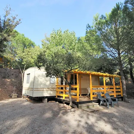 Harbers Zonvakanties Chalets Met Airco Camping Lei Suves Roquebrune Sur Argens Exterior photo