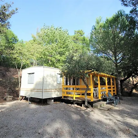 Harbers Zonvakanties Chalets Met Airco Camping Lei Suves Roquebrune Sur Argens Exterior photo