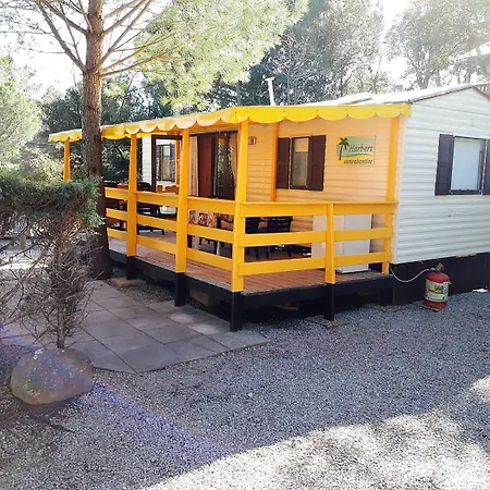 Harbers Zonvakanties Chalets Met Airco Camping Lei Suves Roquebrune Sur Argens Exterior photo